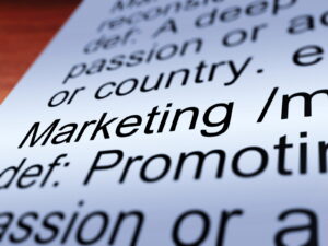 Marketing Definition Closeup Showing Promotion - - WoW Network